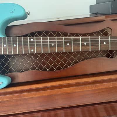 Daphne Blue 2000's Strat w/ Lambertones Crema and Hi/Lo Trons image 5
