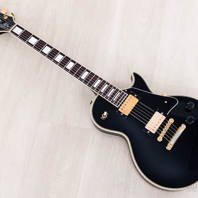 1989 Orville by Gibson Les Paul Custom LPC-EB Black Beauty w/ USA Bill Lawrence Humbuckers image 10
