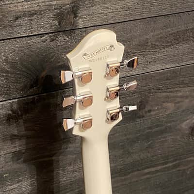 Zemaitis Z Series Z22 VWH/V White Electric Guitar w/ Gibson Gig Bag image 8