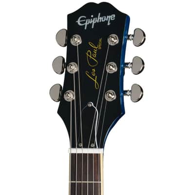 Epiphone Les Paul Special Double Cut Figured - Ocean Water image 8