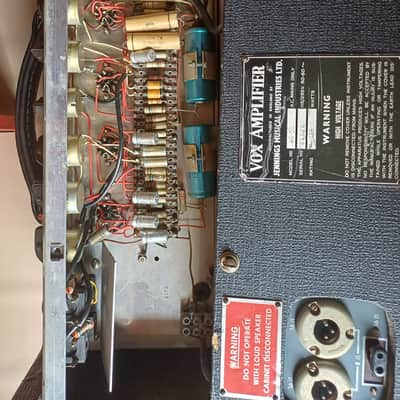 Vox AC-50/4 2-Channel 50-Watt Diode-Rectified Guitar Amp Head 1966 image 20
