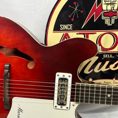 Harmony H53/1 Rocket Hollow Body Electric Guitar image 3