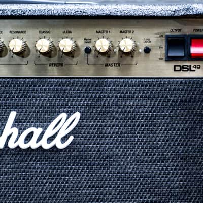 Marshall DSL40CR DSL Series 40-Watt All-Tube 1x12" Guitar Combo Amplifier w/Footswitch image 6