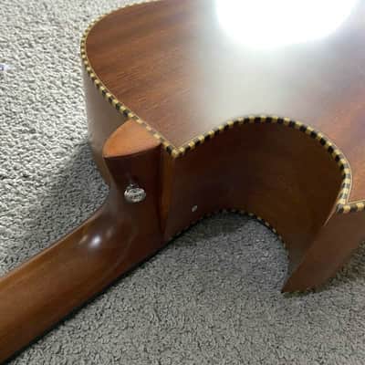 Natural Finish 10 String Acoustic Electric Guitar, Solid Spruce Top Body, Mahogany Neck, Rosewood Fingerboard Bild 4