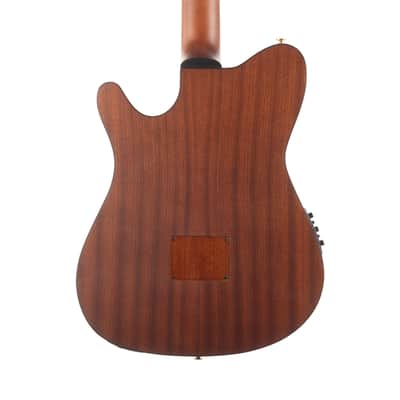 Ibanez FRH10N Thinline Nylon Acoustic Electric - Indigo Blue Metallic Flat image 3