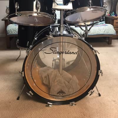 Vintage 80s 5 PC Slingerland Magnum Drum Set image 1