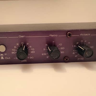 Ashly CL-50 Black Face Peak Detection Compressor Limiter VCA Made in USA image 4