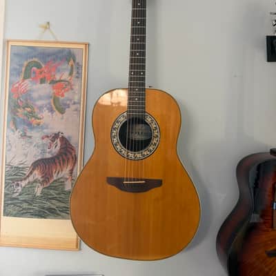 Ovation 1111 Balladeer 1981 - Natural w/ OHSC image 1