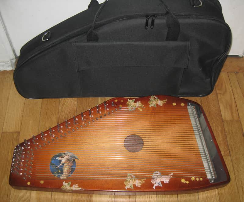 Barbie Edwards Angelic Therapy Harp Rose Tuning 432hz with Case image 1