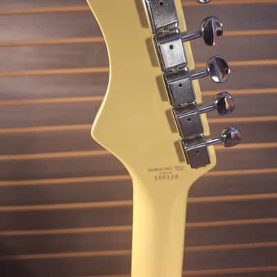 Danelectro DANO 67 Early 2020s - Yellow Gloss - Twin Lipstick Pickups - Vintage-Inspired Offset - Alder body and Maple Neck - Professional Set Up image 20
