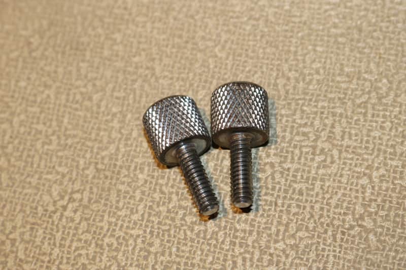 Rare Vintage Early 1960s Fender Piggyback Amp Thumb Screws - No Tariffs image 1