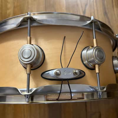 DW Collectors Maple Satin Oil 10/6 snare drum 6"x14" image 7