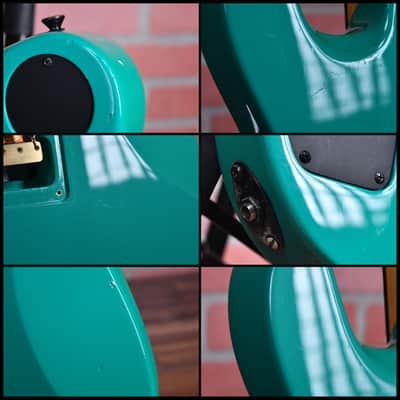 Barrington BRG 872 Teal 1988 Japan w/Gator Hardshell Case image 14