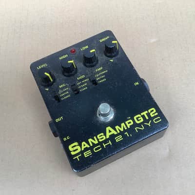 Tech 21 SansAmp GT2 Tube Amp Emulation Pedal | Reverb Canada
