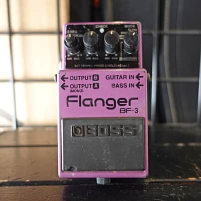 Boss BF-3 Flanger (Dark Gray Label) 2002 - Present - Purple image 3