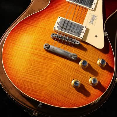 GIBSON CUSTOM 60th Anniversary 1960 Les Paul Standard Reissue VOS Version 3 Washed Bourbon Burst [308] (08/31) image 2