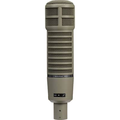 Electro-Voice Electro-Voice RE20 Variable-D Dynamic Cardioid Microphone, 45-18000Hz Frequency Response, 150 Ohms - Bundle with 309A Shock Mount, Telex WSPL-2 Foam Windscreen, H&A Broadcast Arm, XLR Cable image 2