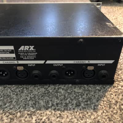 rare ARX EQ15 (made in Australia) Dual Channel Constant Q Graphic Equalizer image 8