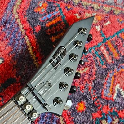 ESP LTD Arrow Black Metal Black Satin Floyd image 4