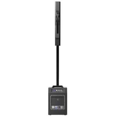 (2) Electro-Voice Evolve 50 Portable Column PA Systems with Handheld Wireless System and Covers Package image 4