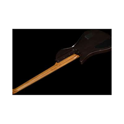 Harley Benton MSB-5 Black Flame Burl image 8