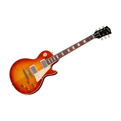 1958 Les Paul Standard Reissue Ultra Light Aged Washed Cherry Sunburst Gibson image 1