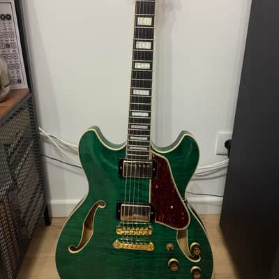 Ibanez AS93FM-TMG with setup image 11