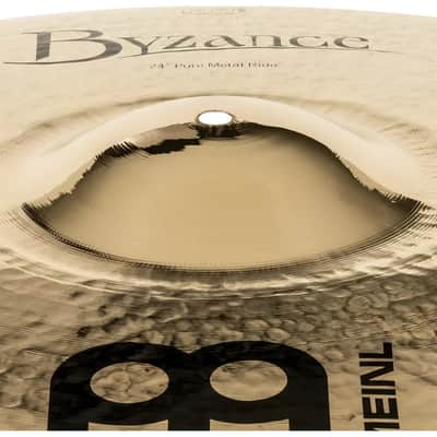 Meinl 24" Byzance Brilliant Pure Metal Ride  **Chris Adler Signature** image 4