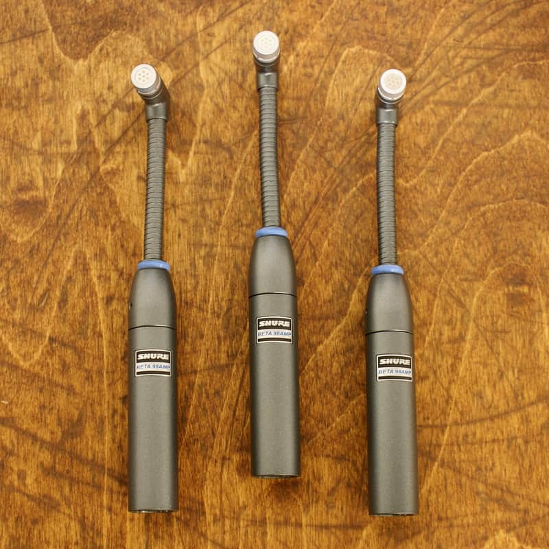Shure Beta 98AMP/C-3PK [3 PACK] Microphone Free US 48 State 2 DAY Shipping! image 1