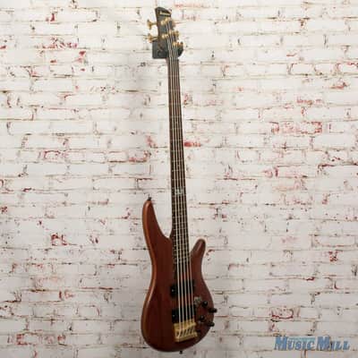 2002 Ibanez K5 Fieldy Signature 5-String Electric Bass Natural x5258 (USED) image 4