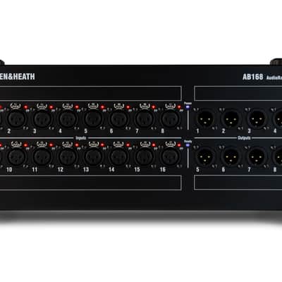 Allen & Heath AB168 48kHz 16 XLR Input / 8 XLR Output Stage Box image 1