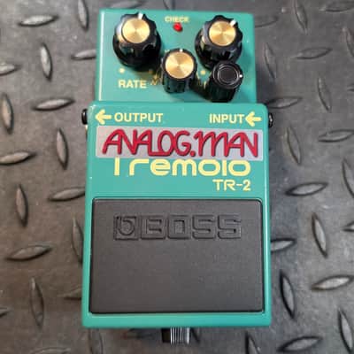Boss TR-2 Tremolo Analogman Modded Super Added Volume Pot Mod Trem image 1