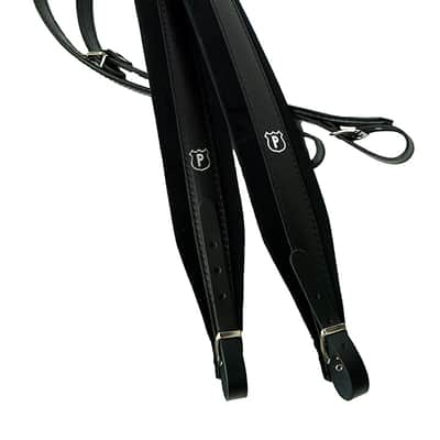 Petosa V-207 Pro Accordion Straps  (33"-41") Black image 1