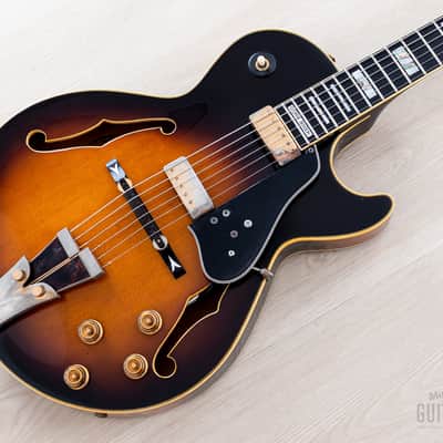 1978 Ibanez George Benson Signature GB10 Archtop Electric Guitar Sunburst, Japan Fujigen image 1