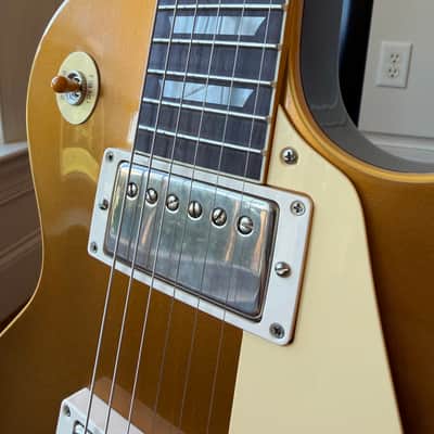 2026 Gibson Custom Shop Les Paul Standard ‘57 Reissue R7 Dark Back VOS - Gold Top image 5