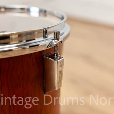 Signature African Bubinga Heavy HLT 13 – 13x13 Rack Tom – 1980s image 3