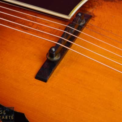 Vintage 1939 Gibson L-7 "Advanced Model"  X-braced, Picture Frame Inlays, Original Case! image 15