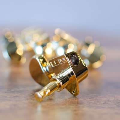 Grover Original Rotomatic Tuning Machines 3 x 3 Gold image 7