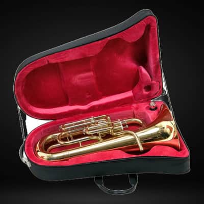 John Packer JP174IL In-Line 4-Valve Euphonium w/Case, Gold Lacquer image 2