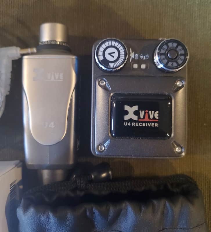 Xvive U4 Wireless In-Ear Monitor System 2019 - 2020 - Black image 1