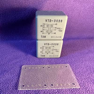 TAMURA TAM Radio VTD-0038 Output-transformers (Pair) ! Finest Marinair-style audio-transformers. Very rare! Tested and perfectly working! Usable as MC Step-up transformer ?! image 8