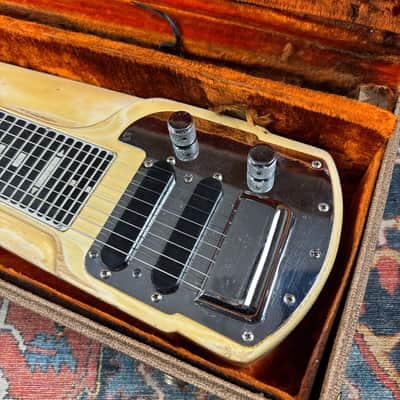 1962 Fender Deluxe 8-String Lap Steel w/OHSC, Hang Tags, Accessories image 15
