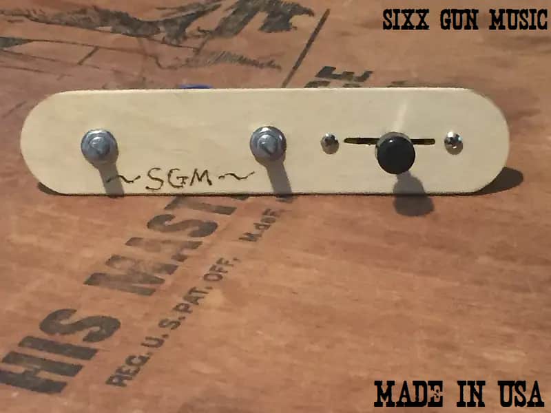 SGM Tele 3 way Wiring Harness, 250k Pots, 1/4" Switchcraft Input Jack + Schematic image 1