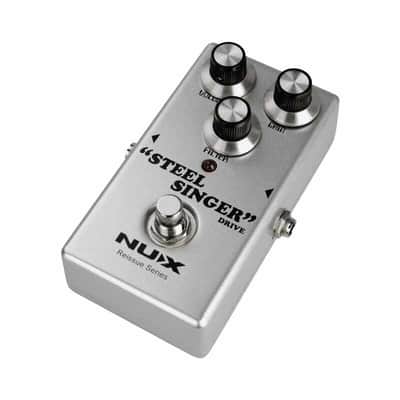 Nux STEELSINGER-DRIVE Pédale d'overdrive analogique type ampli à lampes image 3