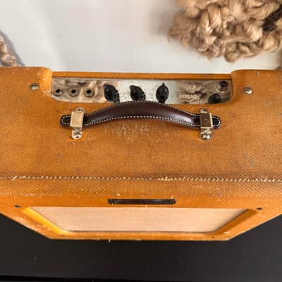 Fender Deluxe 5A3 TV Front 10-Watt 1x12" Guitar Combo 1951 - Tweed image 6