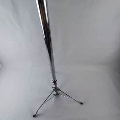 Ludwig 70s #1355 Snare Drum Stand Atlas Single-Braced Chicago USA Vintage Chrome image 3
