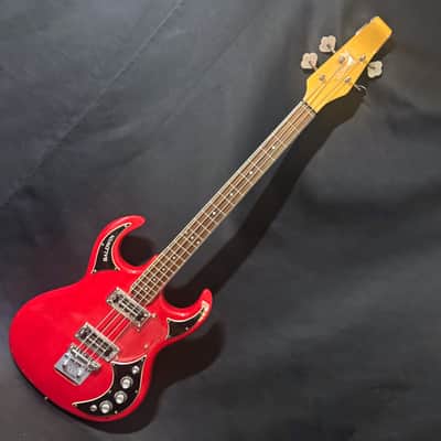 Burns Baldwin Baby Bison Bass - Clean and Original - with Burns Guitar Pickup - Original Case image 2