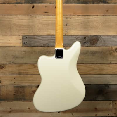 Fender Johnny Marr Jaguar Electric Guitar Olympic White w/  Case "Mint Condition" image 5