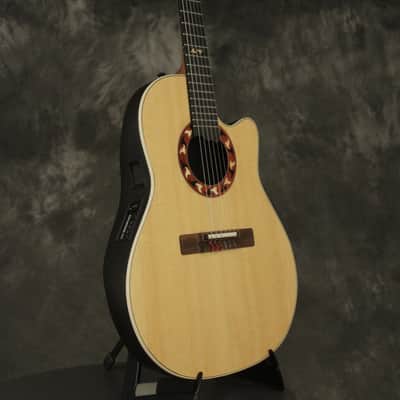 1995 Ovation Country Artist model 6773 nylon string electric acoustic image 13