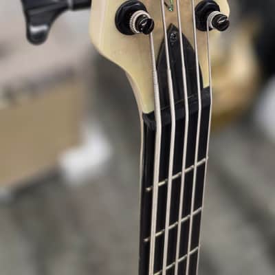 AIO S8-5 5-String Bass Guitar - White Burst GS-055 image 5